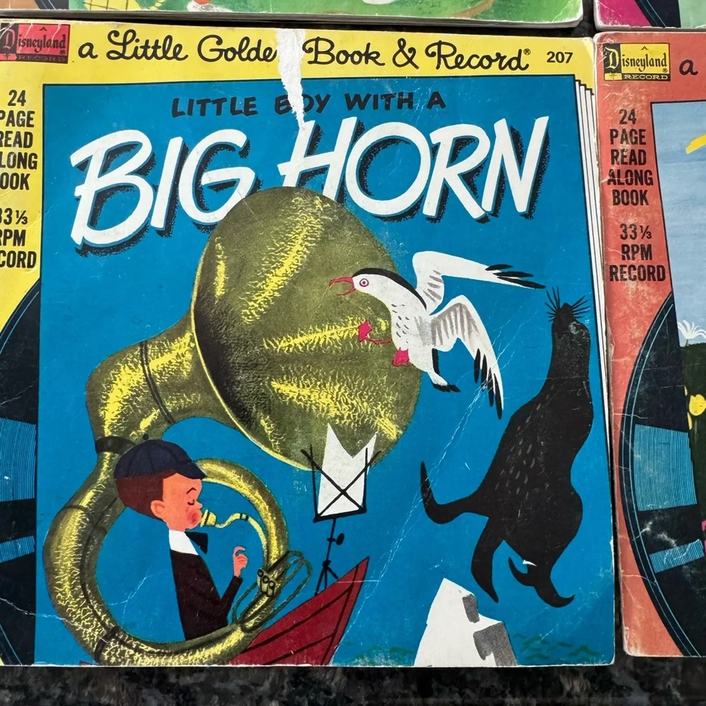 Disneyland A Little Golden Book‎ Vinyl Collection. Vintage. Set Of 8 Kids Books